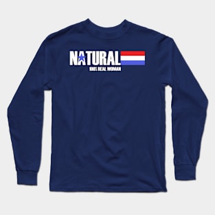 100% Natural Long Sleeve T-Shirt